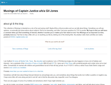Tablet Screenshot of captainjustice.net